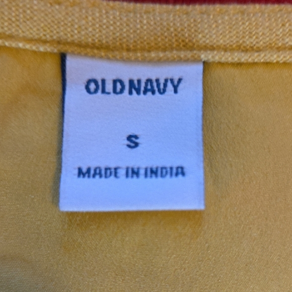 Old Navy Sunny Yellow Mini Dress - Picture 3 of 4